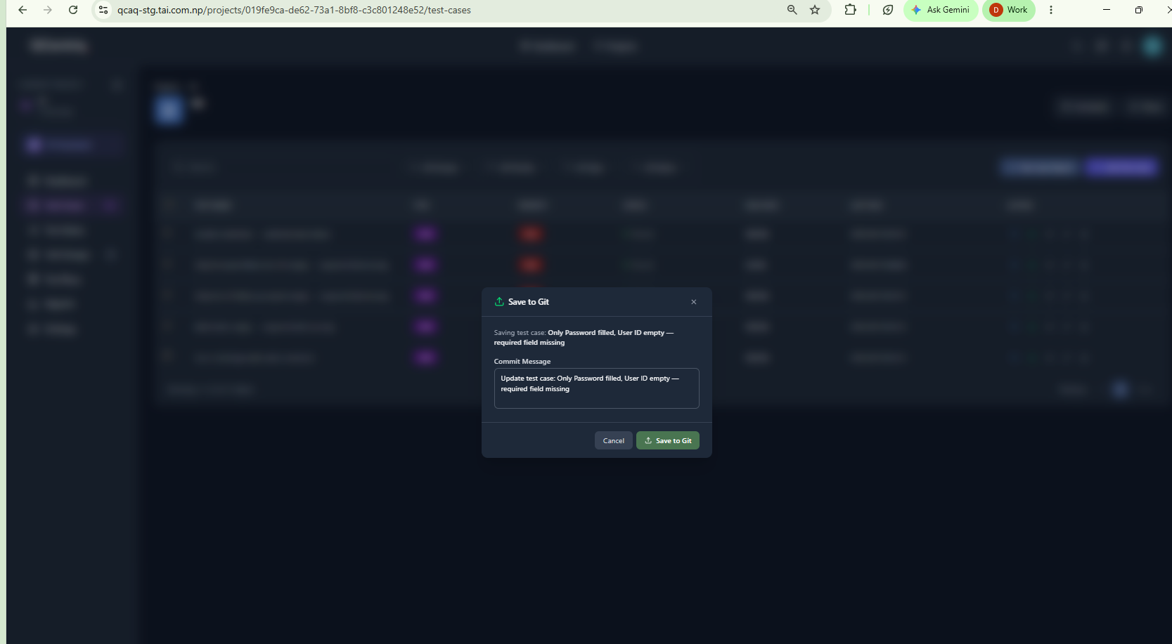 Validated QCentriq scripts being configured into an existing codebase for CI/CD